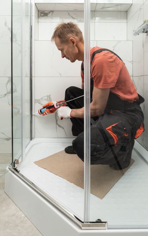 shower and tile caulking services