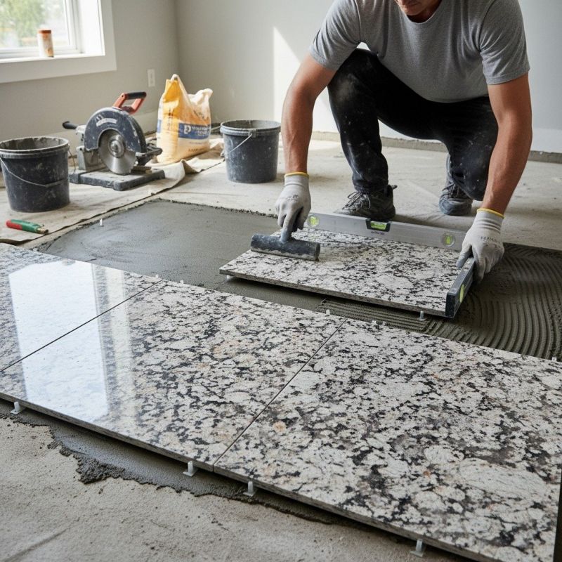 Bathroom Granite Installation in Overland Park, KS